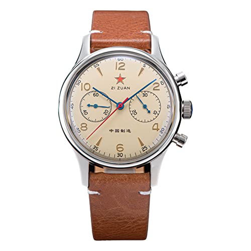 1963 Pilot Military Handaufzug Herrenuhren Möwe ST1901 Mechanische 
