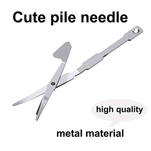 Cut Pile Needle for Electric Rug Tufting Gun Electric Carpet Weaving Machine Accessories Needle Lawn Loop Flocking Knitting Tools - Thumbnail 2