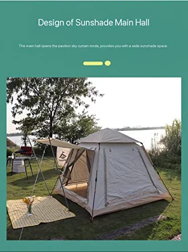 Carpa plegable portátil impermeable para camping miniatura 5