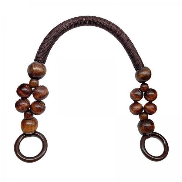 Bnf® 2xWooden Bead Bag Handle 48cm Bag Strap Purse Handles Strap Replacement DIY Coffee Clothing, Shoes & Accessories | Womens Handbags & Bags | Handbag Accessories-image-45