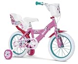 TOIMSA Bicicleta 14' Minnie Huffy 4/6 Años