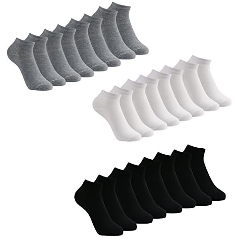 Caudblor Calcetines de Corte Bajo No Show para Hombres y Mujeres Cover