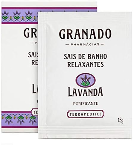 Granado Sais De Banho Terrapeutics, Lavanda, Lilás