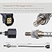 KERWINN Oxygen Sensor 234-4587 Upstream Downstream O2 Sensor Compatible with Dodge Charger Dakota Durango Ram Stratus Jeep Wrangler Liberty Grand Cherokee Chrysler Sebring 300 Volkswagen Routan