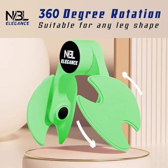 Thigh Master for Men/Women,Kegel Trainer,Pelvic Floor Muscle Exerciser with Resistance Band, Inner Thigh ,Arm & Hip Trimmer/Toner for Postpartum Recovery, Workout Equipment for Home & Gym