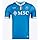 SSC NAPOLI Maglia Gara Home, Azzurra, EA7 Prodotto Ufficiale, Maglia Calcio 2025/2026, XL