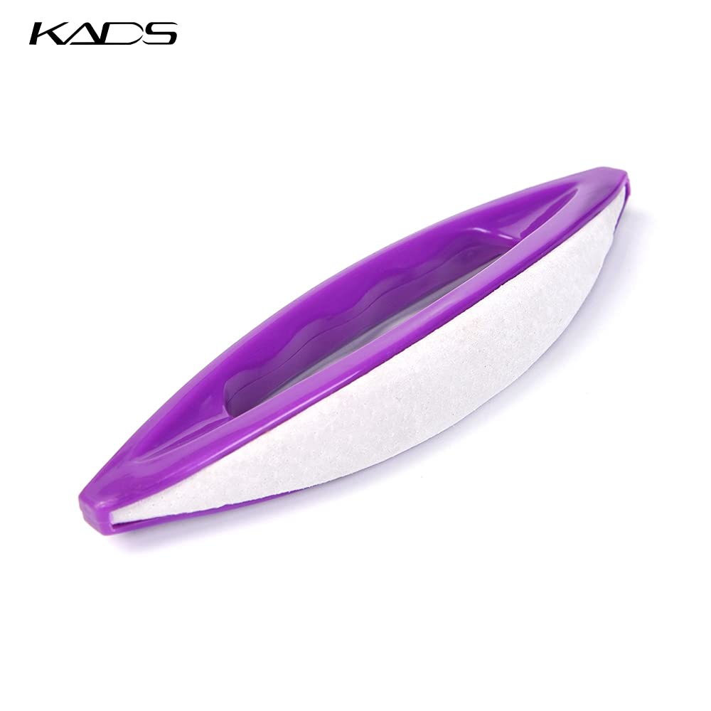 KADS Lot de 2 polissoirs à ongles en chamois pour ongles brillants et brillants