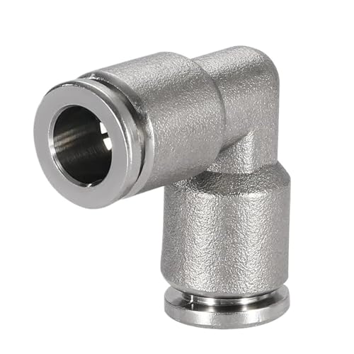 Connecteur pneumatique coudé résistant rouille 10 mm - 2