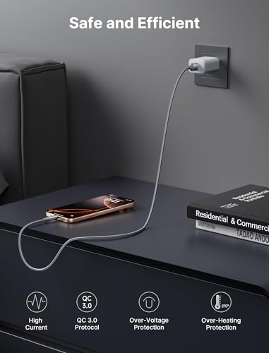 image for JSAUX USB A to USB C Cable [5-Pack, 3.3FT], USB to Type C Charger Cord