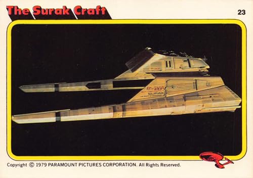 Surak Vulcan Craft Star Trek trading card 1979 Rainbo Bread #23