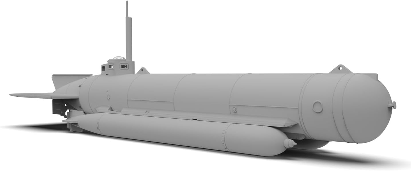 ICM S.019 - U-Boat Type 'Molch', WWII German Midget Submarine (100% New molds) - Scale 1:72