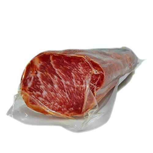 gran cesta Gourmet con vino Arzuaga, lomito de bellota, chorizo de bellota, salchichón de Bellota y picos