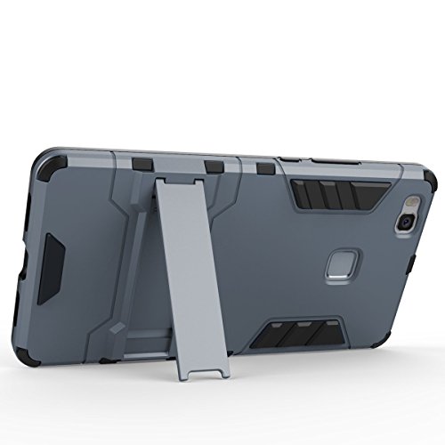 MHHQ Huawei P9 Lite Custodia, 2 in 1 Nuovo Armour