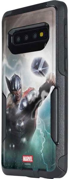 Skinit Decal Phone Skin Compatible with OtterBox Commuter Galaxy S10 Plus - Officially Licensed Marvel Thor Mighty Thor Design