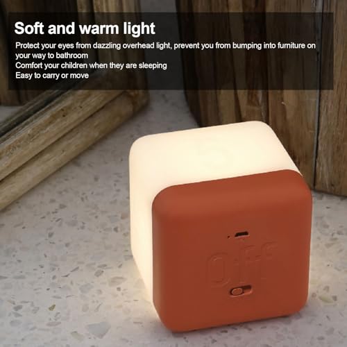Lámpara de mesa LED recargable portátil con temporizador miniatura 4