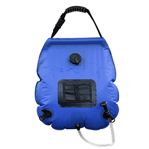 Sac de douche 20L multifonction avec poignée renforcée et absorption solaire