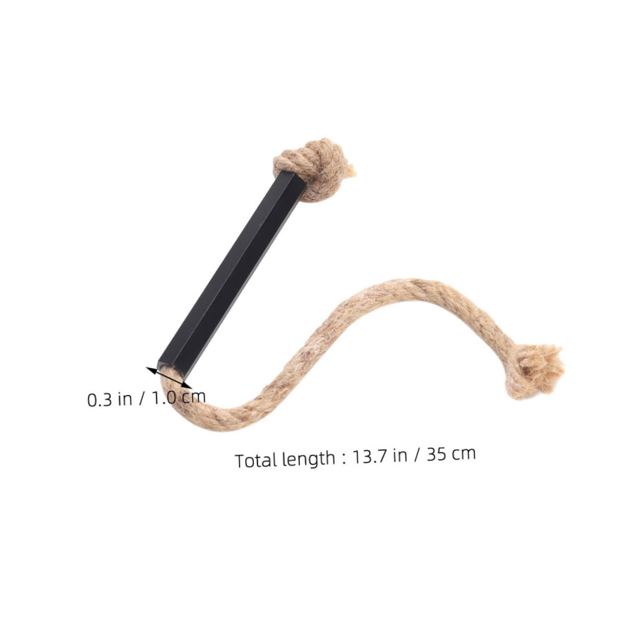 Kisangel Outdoor Survival Fire Starter Rope Beeswax Twine Camping Ropes for Emergency