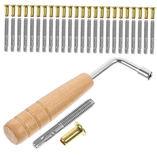Levemolo Lyre Harp Pin Nail Replacement Tuning Pins for Lyre Turn Accessories Fine Polishing Craftsmanship Safe Material