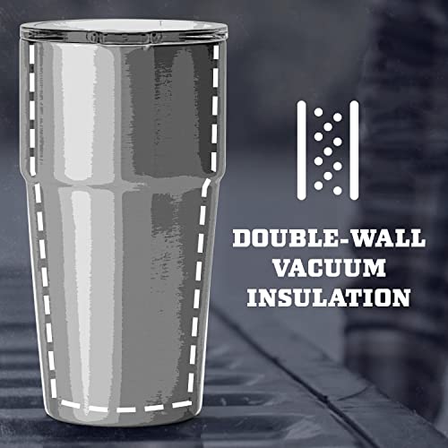 YETI Rambler Stackable Pint, Vacuum Insulated, Stainless Steel with MagSlider Lid, Black - image 4