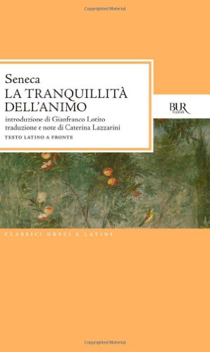 La tranquillità dell'animo La tranquillità dell'animo