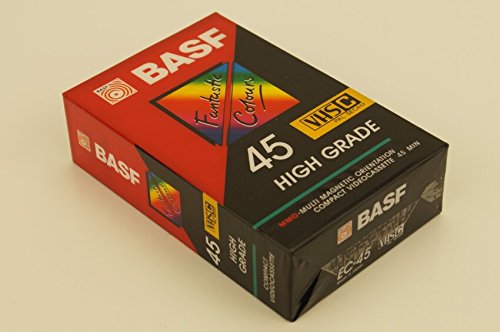 EMTEC EC 45 Videocassette VHS-C - Confezione Da 2 Pezzi Per Videocamere