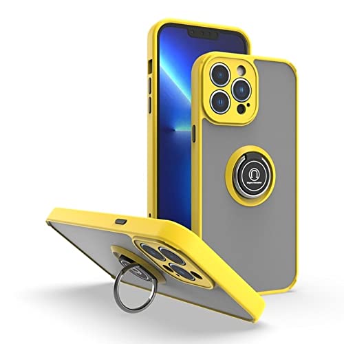 Coque iPhone 14 Pro Max antichoc avec support anneau et protection caméra