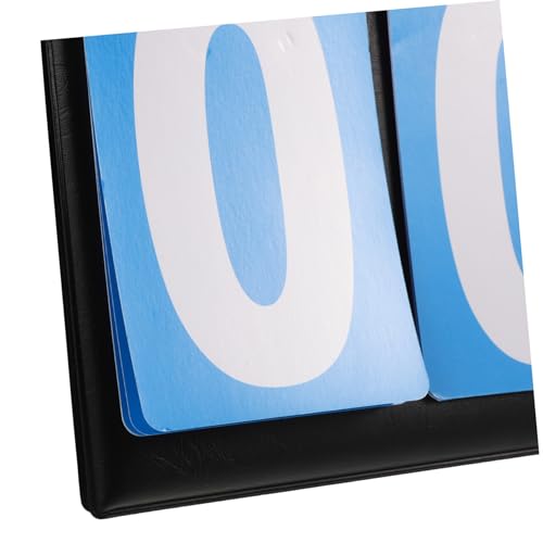 Tablero de puntuación portátil para deportes competitivos Happyyami, color azul, fabricado en PVC miniatura 7