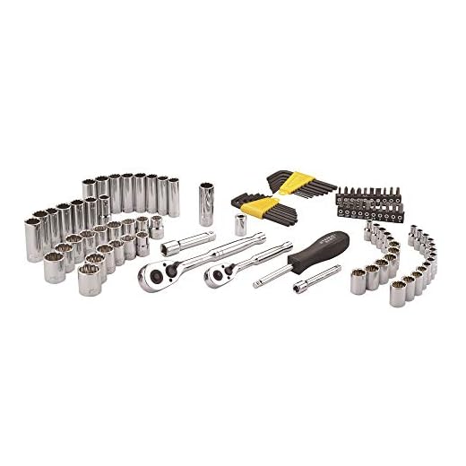 Stanley STMT74858 1/4", 3/8" Drive Mechanics Tool Set, 97 Piece