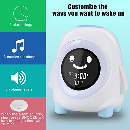 Sveglia Digitale per Bambini Wake-up Light Cadrim
