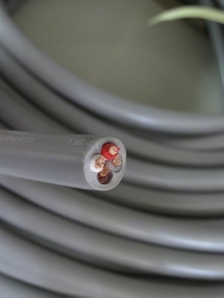 Amazon | CANAREカナレ スピーカーケーブル 4S12F 100m グレイ