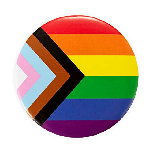 Daniel Quasar Progress Pride Button Pin