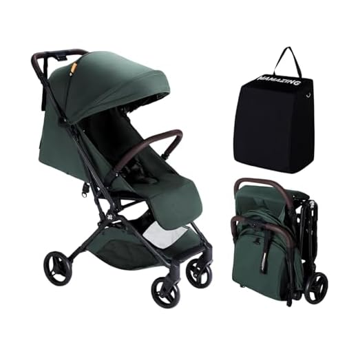 Best cheap umbrella stroller for wet climate MAMAZING Lightweight Baby Travel Stroller