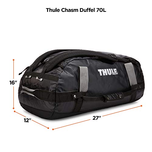 Thule Chasm Sport Duffel Bag 70L, Black, One Size