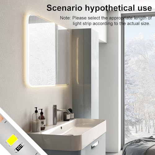 Tira LED USB 100 cm luz cálida 3000K flexible miniatura 4