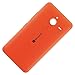 Produktbild Microsoft Lumia 640 XL LTE original Akkudeckel orange inklusive Ein/Aus und Laut/Leise Taste