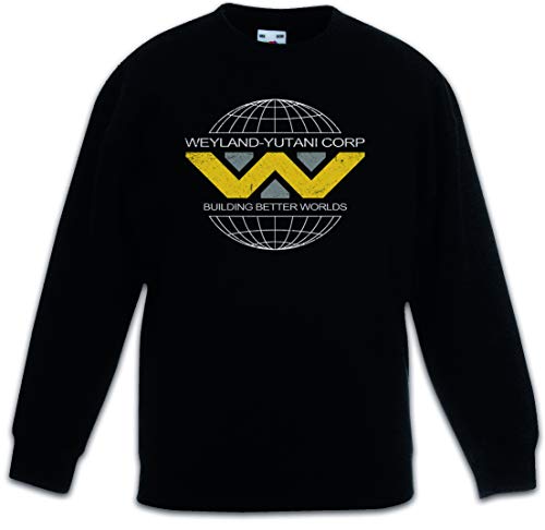Sweat-shirt enfant Weyland Yutani II noir Urban Backwoods garçon fille