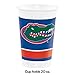 Creative Converting University of Florida Plastic Cups, 20 oz-8 pcs, Orange/Blue (379698)