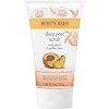 Burt's Bees Deep Cleansing Pore Scrub with Peach and Willow Bark, 4 Ounces, Pack of 3
