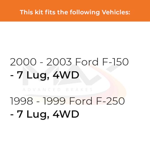 Image of Max Advanced Brakes Front & Rear Brake Kit For Ford F150