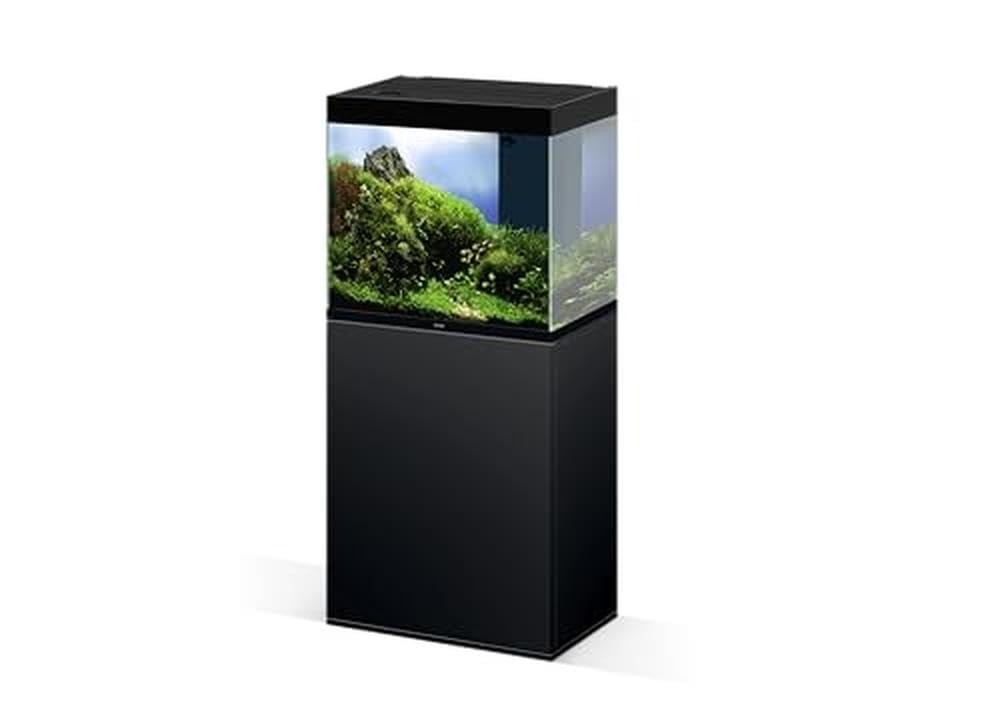 CIANO Mobile Emotions PRO 60 Nero 61x40x82cm Legno per Acquario | Supporto con 2 Ante, Scomparto per riporre Oggetti, Mobile Acquario per Pesci, Prodotto in Portogallo