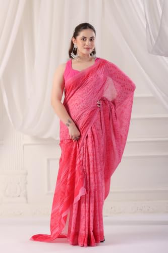Image of TAMAIRA FASHION Mulmul Pure Cotton Saree For Woman Warli Printed|Office Wear Daily Wear Sarees For Women Without Blouse Piece(Available in 19 Colours)