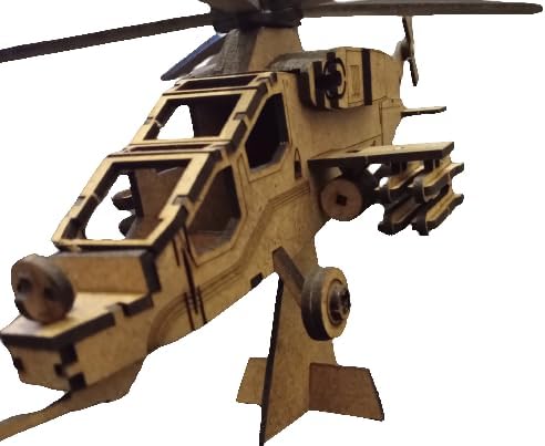 ATAK T129 HELİKOPTER AHŞAP MAKET