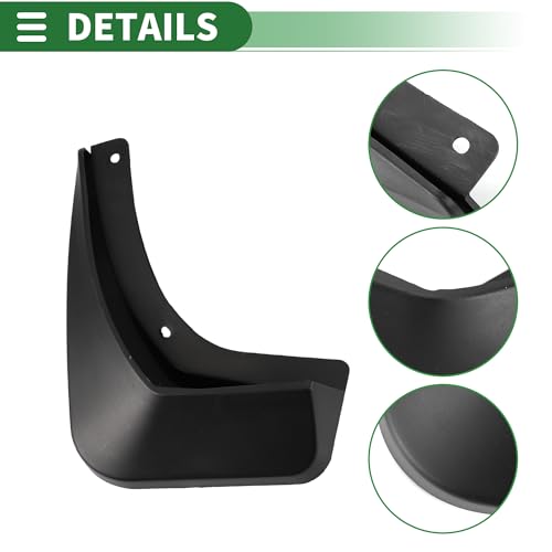 Image of Motoforti Mud Flaps Splash Guards Mud Guards for Buick Regal 2017-2022 W /Mount Accessories