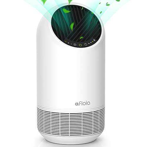 Afloia True HEPA Air Purifier for Room Up to 323ft², H13 HEPA Filter with 3 Stage Filtration, Remove Dust Mold Pollen Smoke Pet Dander, 100% Ozone Free Air Cleaner, 20dB Quiet, Timer, White Afloia True HEPA Air Purifier for Room Up to 323ft², H13 HEPA Filter with 3 Stage Filtration, Remove Dust Mold Pollen Smoke Pet Dander, 100% Ozone Free Air Cleaner, 20dB Quiet, Timer, White