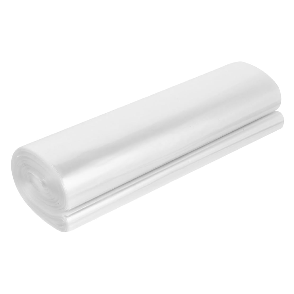 GARVALON 1roll PVC Heat Shrink Film Wrap Wide Shrink Bags for Food Packaging Moisture Protection and Cleanliness for Supermarket Use