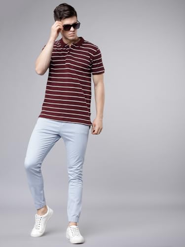 Image of Highlander Men's Tapered Fit Cargo Trousers| Stylish & Comfortable for Casual, Travel & Active Wear