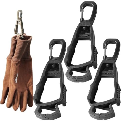 Haojiaho Handschuh-Clips und Halter für die Arbeit und Bau, 3 Stück