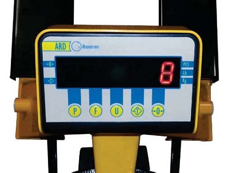 Baxtran - Transpaleta de pesaje 2000 kg/1kg sin imprimación