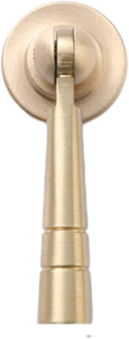 Tnbccxn 23*59*10Mm Cabinet Handles, Cabinet Handles,Door Knobs Brass Water Drop Pendant Handle Full Copper Handle(23 * 59 * 10Mm)