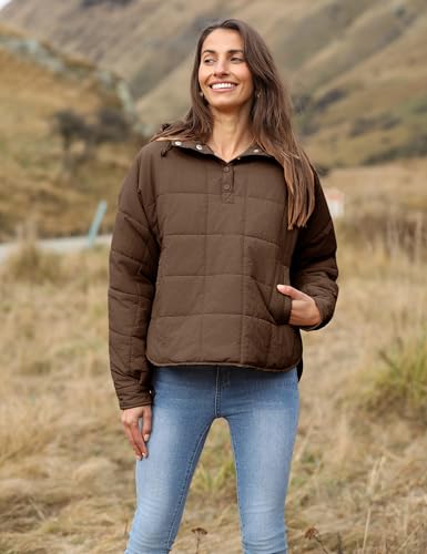 AMEBELLE Cozy Oversized Hooded Puffer Jacket in Brown – Your Go-To for Winter Warmth! - Image 3